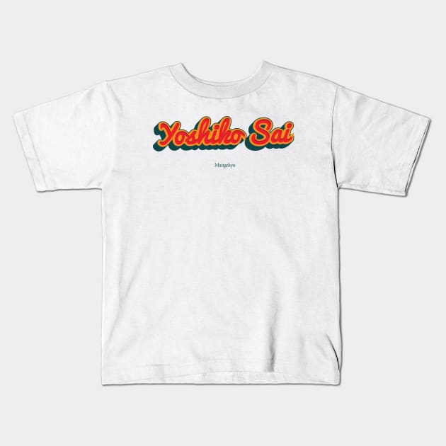 Yoshiko Sai Kids T-Shirt by PowelCastStudio